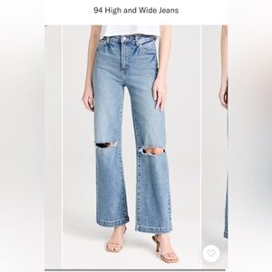 A Brand 94 High & Wide Jeans